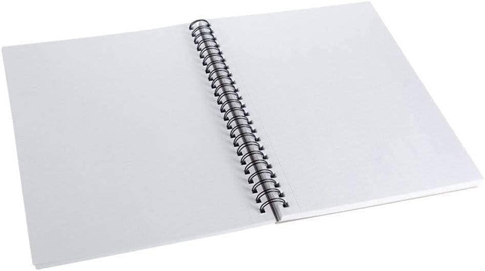 KINGART Mixed Media Sketchbooks, 11 x 14 Inches, 60-Sheet, 98lb/160gsm Acid-Free Paper, Micro-Perforated, Spiral-Bound, Wet and Dry Media