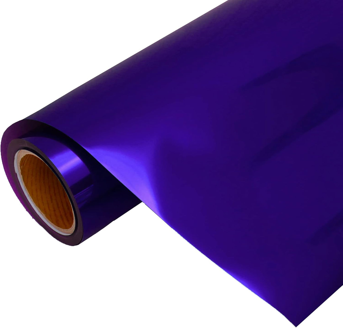 10 Yard x 20" Wide Roll Threadart Metallic Royal Blue Heat Transfer Vinyl Film | Compatible with Venture Explore and Maker, Silhouette Cameo, & Large Format Cutters