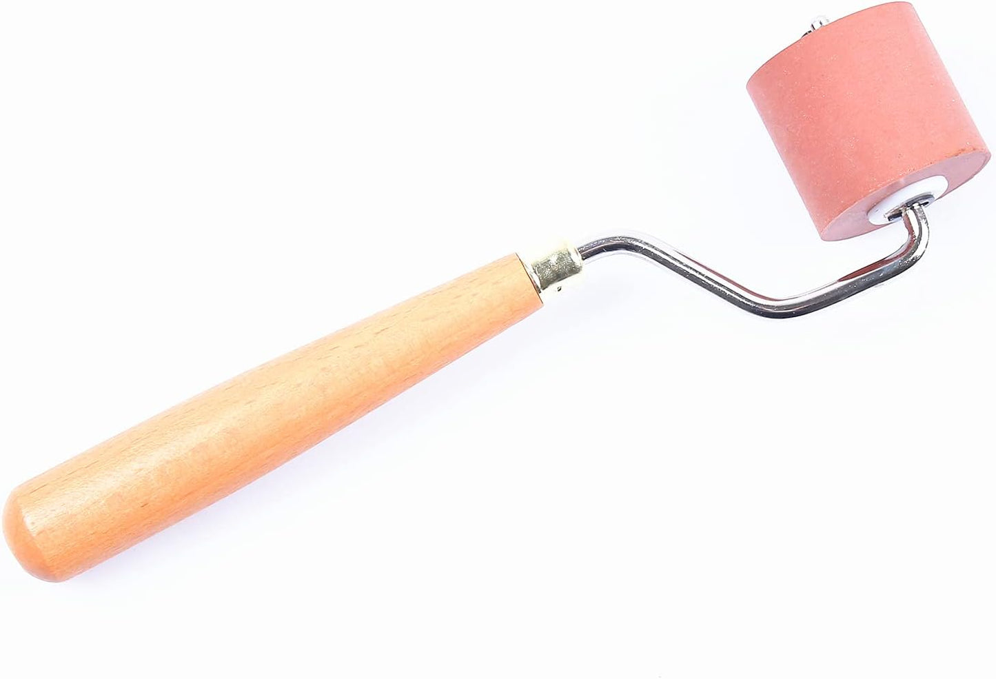 BANLTRE Rubber Brayer Roller for Printmaking, Ideal for Anti Skid Tape Construction Tools, Print,Craft Stamping Brayers for Wallpapers and Scrapbooks (1.18")