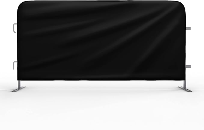 Heavy Duty Portable Crowd Control 8ft Barricade Jacket Cover - Angry Bull Barricades