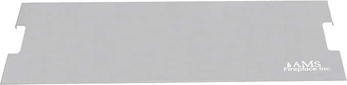 AMS Fireplace | Powder Coated Fire Pit Burner Lid for Madison FireTable (Light Gray) | Weather-Protected | Easy to Clean | No Assembly Required