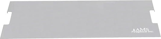 AMS Fireplace | Powder Coated Fire Pit Burner Lid for Madison FireTable (Light Gray) | Weather-Protected | Easy to Clean | No Assembly Required