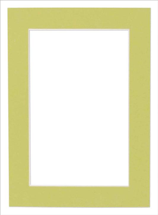 11x14 Mat for 8.5x11 Photo - Precut Pistachio Green Picture Matboard for Frames Measuring 11 x 14 Inches - Bevel Cut Matte to Display Art Measuring 8.5 x 11 Inches - Acid Free ONE MAT