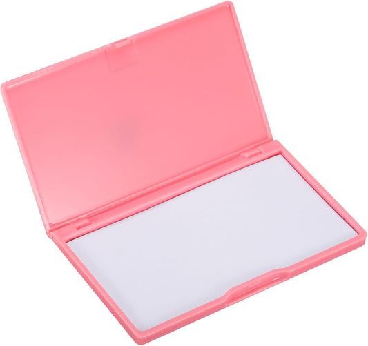 PATIKIL Magnetic Needle Storage Case, Plastic Portable Sewing Pin Keeper Needle Organizer Box Container for Embroidery Knitting Stitching, Pink