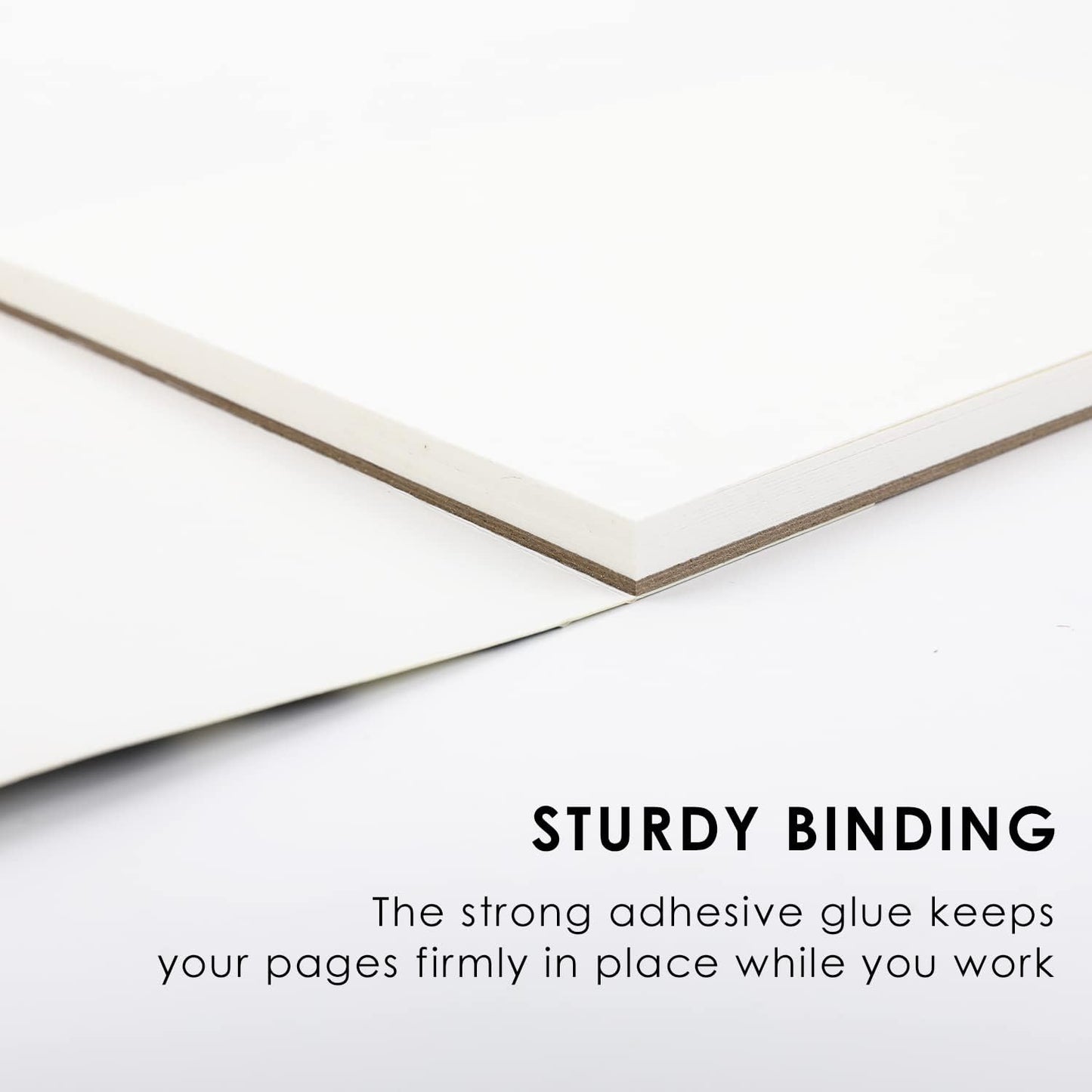 Grabie Watercolor Paper Pad, 100% Cotton, 15 Sheets, B5 (10.1 x 7.4), 140lb (300gsm), Glue Bound, Acid-Free Cold Pressed Watercolor Paper, Art Supplies for Watercolor Techniques (B5)