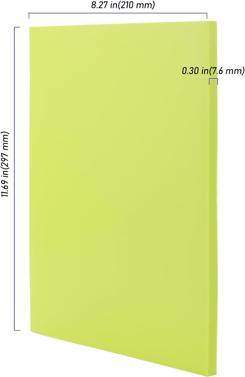 5 PCS Green A4 Rubber Carving Blocks, 8.3 x 11.8 Inch Large Stamp Block, Soft Rubber Stamping for Printmaking, Linoleum for Engraving Crafts