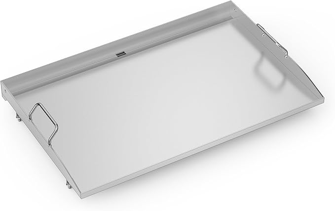 Stanbroil 28 Inch Flat Top Griddle, Stainless Steel Griddle Replacement Top for Blackstone 28" 2-Burner Gas Grill Cooking Station, Rear Grease Management System