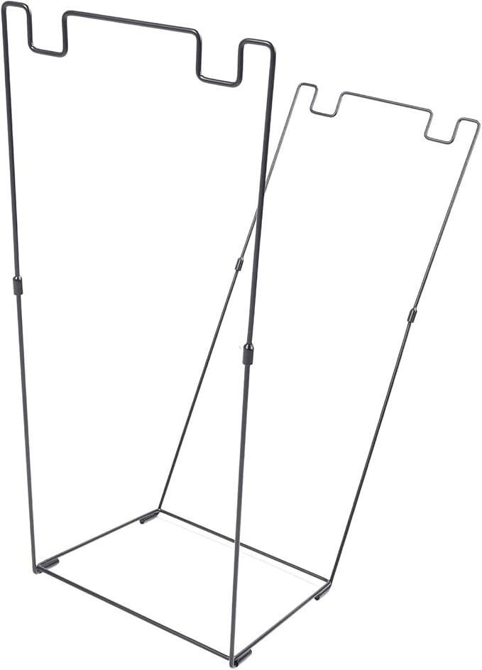 SUNGOOYUE Leaf Bag Stand, Portable, Durable, 30-45 Gallon, Garden Garbage Bag Holder, Frame for Efficient Waste Collection, Outdoor Gatherings, Carbon Steel