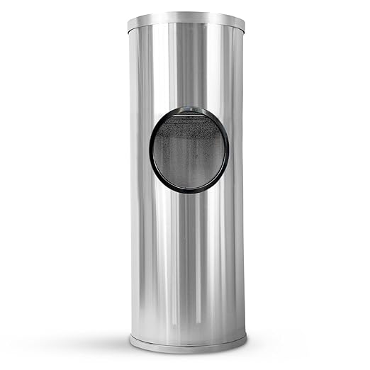 Zoom Wipes Stainless Steel Wipes Dispenser with Built-in Trash Bin – 36" Floor Stand Wipes Holder for Gyms, Offices, Homes – Sanitizing & Disinfecting Station, Commercial Grade & Rustproof.