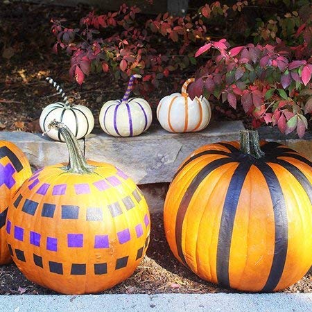 Black Painters Tape,1" x 60 Yards x 5 Rolls (300 Yards Total) - Medium Adhesive Masking Tape for Painting,Labeling,DIY Crafting,Decoration and School Projects