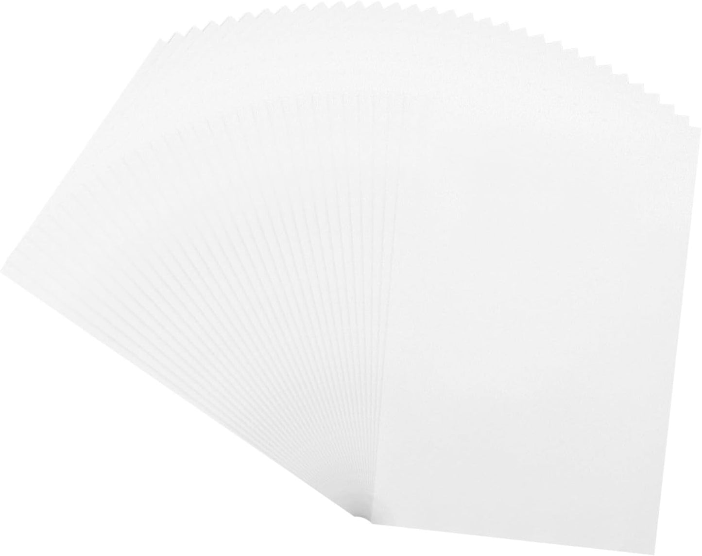 MECCANIXITY 100 Sheet Colored Vellum Paper 4" x 6", 100gsm Translucent Printable Vellum Sheets for Printing Wedding Invitations Inkjet Laser Printer, Silver