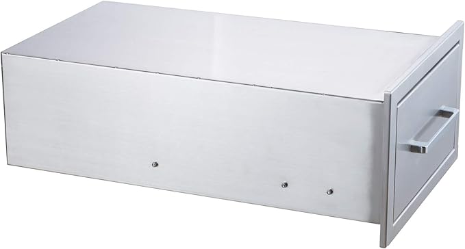 Outdoor Kitchen Drawers Stainless Steel,14" W x 8-1/2"H x 23" D Single Drawer,Flush Mount for Outdoor Kitchen or BBQ Island