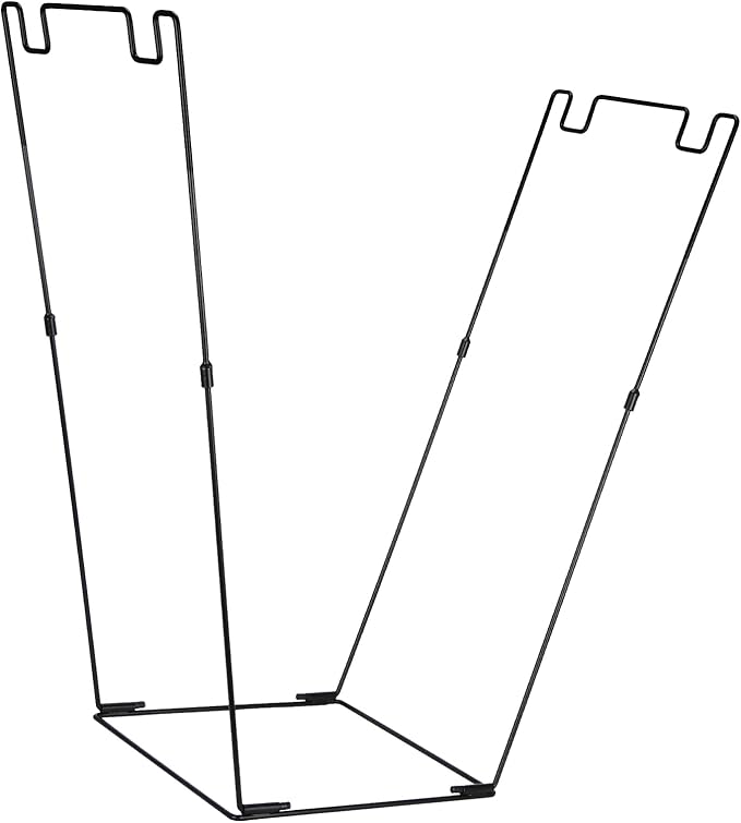 Reusable Rustproof Metal Bag Basket Holder Stand for 30-45 Gallon Garden Waste Flexible Frame Outdoor Trash Storage