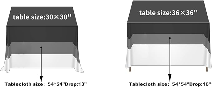 Cupuamon 2 Pack Waterproof Polyester Fabic Square Checkered Tablecloth，54x54 Outdoor Table Cloth，Oil Stain Prevention Table Cloth for Pinics and Parties（Emerald and White）
