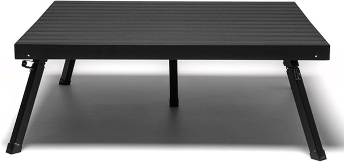 4'x4' 1 Stage Platform - Portable, Folding Lightweight Aluminum Performance Deck with Adjustable Height 17"-28" - US Patented Design