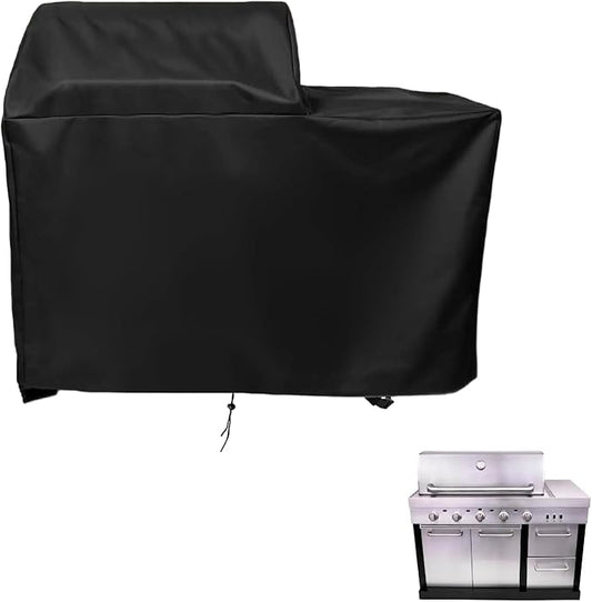 5 Burner Infrared Gas Grill Cover for Charbroil Medallion Series, Heavy Duty Modular Outdoor Kitchen Grill Cover, Waterproof & Dustproof 5-Burner Propane Griddle Covers，53" x 27" x 48"