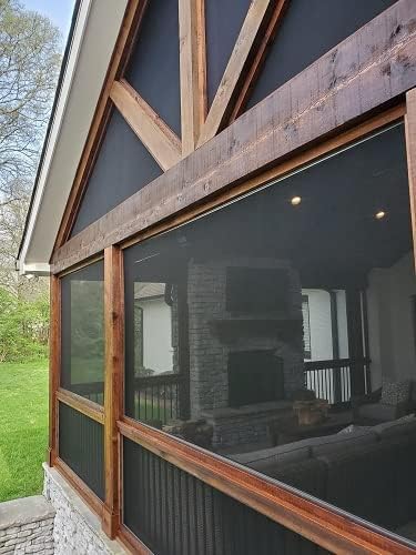 Super Screen 20/20 No-See-Um Screen - (138 in x 100 ft) - Weather & Pet Proof Screen - Porch & Patio Screen - Durable Screen Mesh Roll - Window Screen Replacement Bug Mesh - Dog & Cat Proof Screen