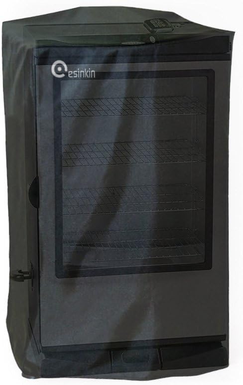 Esinkin 40-Inch Waterproof Electric Smoker Cover for Masterbuilt 40 Inch Electric Smoker, Durable and Conveninet, Black