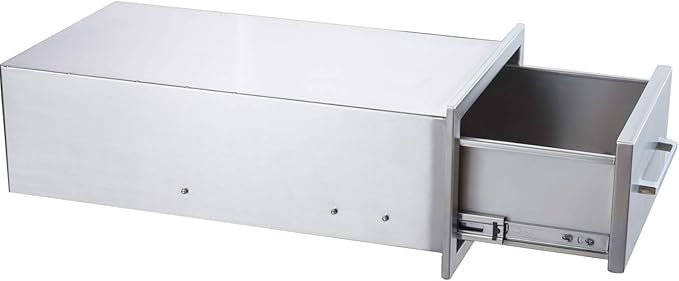 Outdoor Kitchen Drawers Stainless Steel,14" W x 8-1/2"H x 23" D Single Drawer,Flush Mount for Outdoor Kitchen or BBQ Island