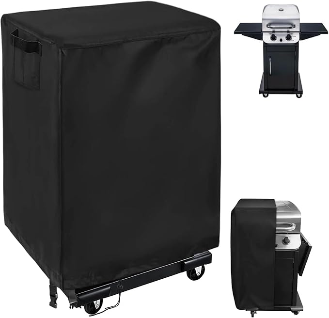 2 Burner Gas Grill Cover 32 Inch for Char-Broil Performance Series 2-Burner Gas Grills, Waterproof 32in Infrared Grill Cover for Weber Nexgrill with Collapsed Side Tables,32" x 25" x 43"