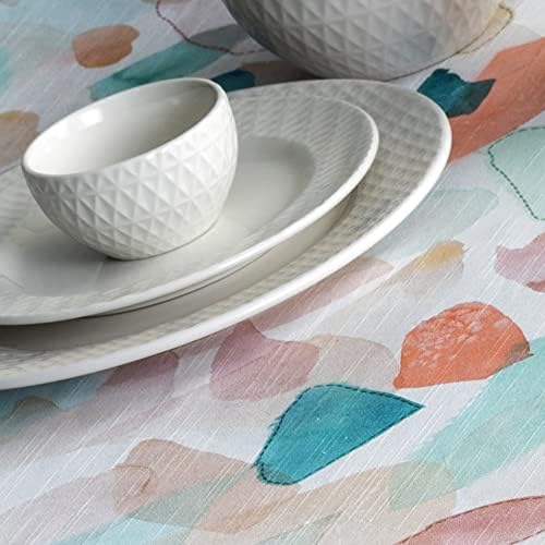 Maison d' Hermine Table Cloth Rectangle Table 100% Cotton 70 x 108 Inches Tablecloth Reusable Decorative for Dining Room, Farmhouse, Home, Party, Festive & Wedding Spring Summer - Summer Picnic