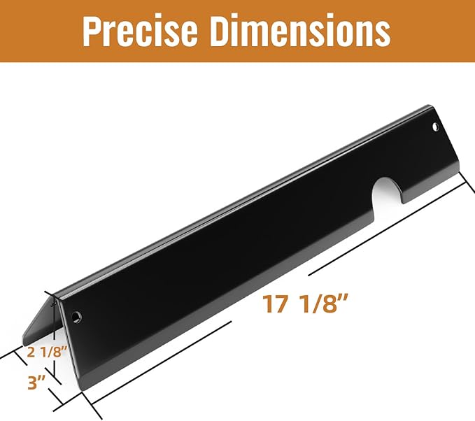 17-Inch Flavorizer Bars for Weber Genesis 2 Grill Parts, Grill Replacement Parts for Weber Genesis II/LX 300 Series (2017 and Newer) Grill Parts, Genesis II E-310 E-315 S-335, 66032, 5-Pack