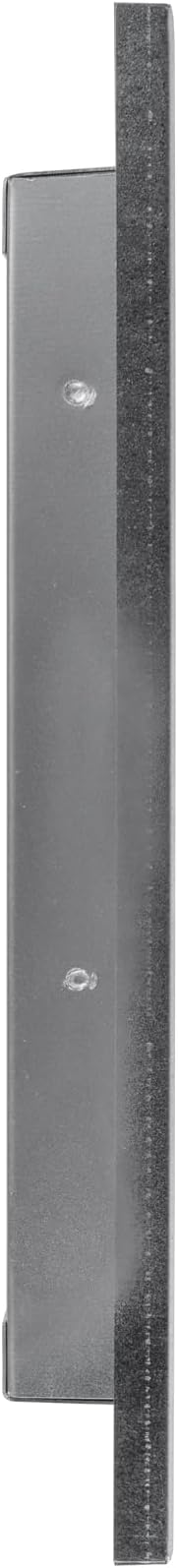 Vent Systems 10" x 10" Inch Galvanized Steel Industrial Air Return Grille - Heavy-Duty Louvered Air Intake Exhaust Vent Cover – Outdoor Wall Vent HVAC Grille - Register for House Wall Crawl Space