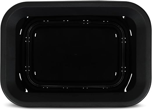 SIMPLI-Magic 18.5 Gallon (70L) Open Top Trash Can – Rectangular Commercial Trash Can – Smudge-Resistant, Easy to Clean, Non-Skid Base, Brushed Stainless Steel