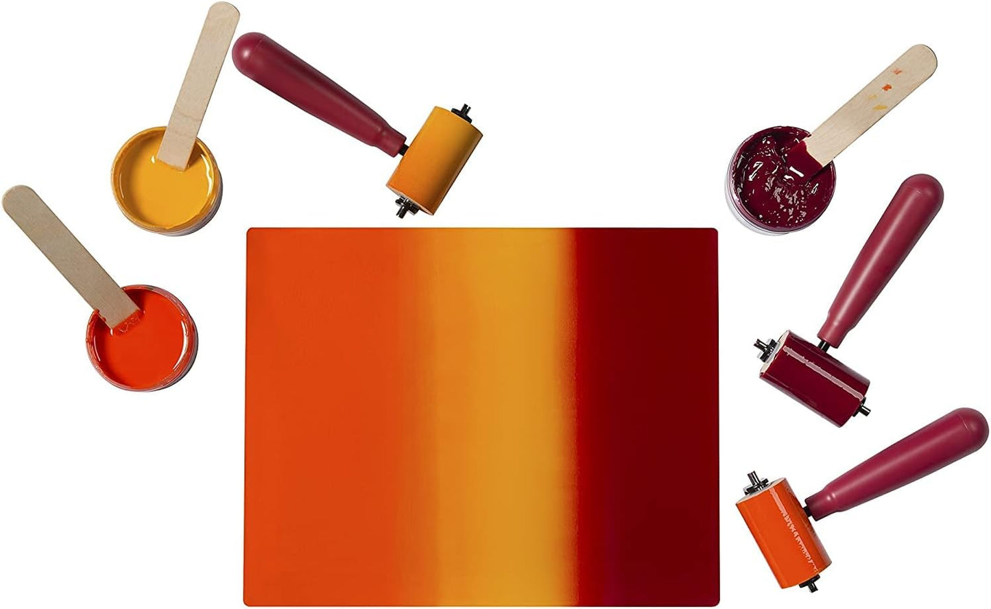 Speedball Gel Printing Plates, 5" x 7", for Block Monoprinting