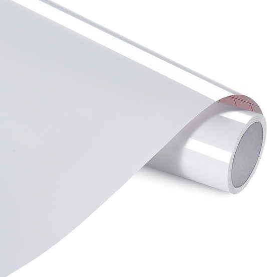 Ant Smart Adhesive Permanent Vinyl Compatible with Cricut Explore and Maker Series Without Cutting Mats, Create DIY Projects, Decals, Stickers & More (Ivory White, 13inchx10ft)