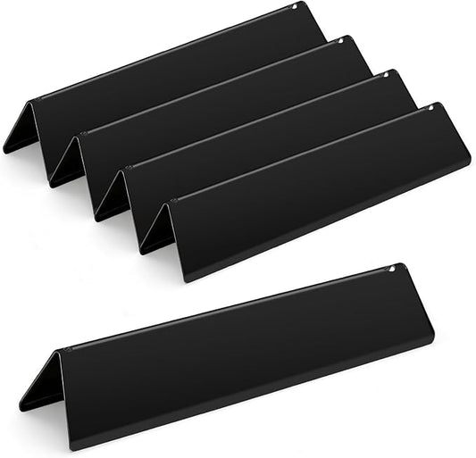 15.3 inch Flavorizer Bars for Weber Spirit Grill Parts Spirit I & Spirit II E310 E320 E330 S310 S320 S330 Gas Grills with Front Control Knob, 5 PCS 7636 Porcelain-enameled Steel Flavor Bars