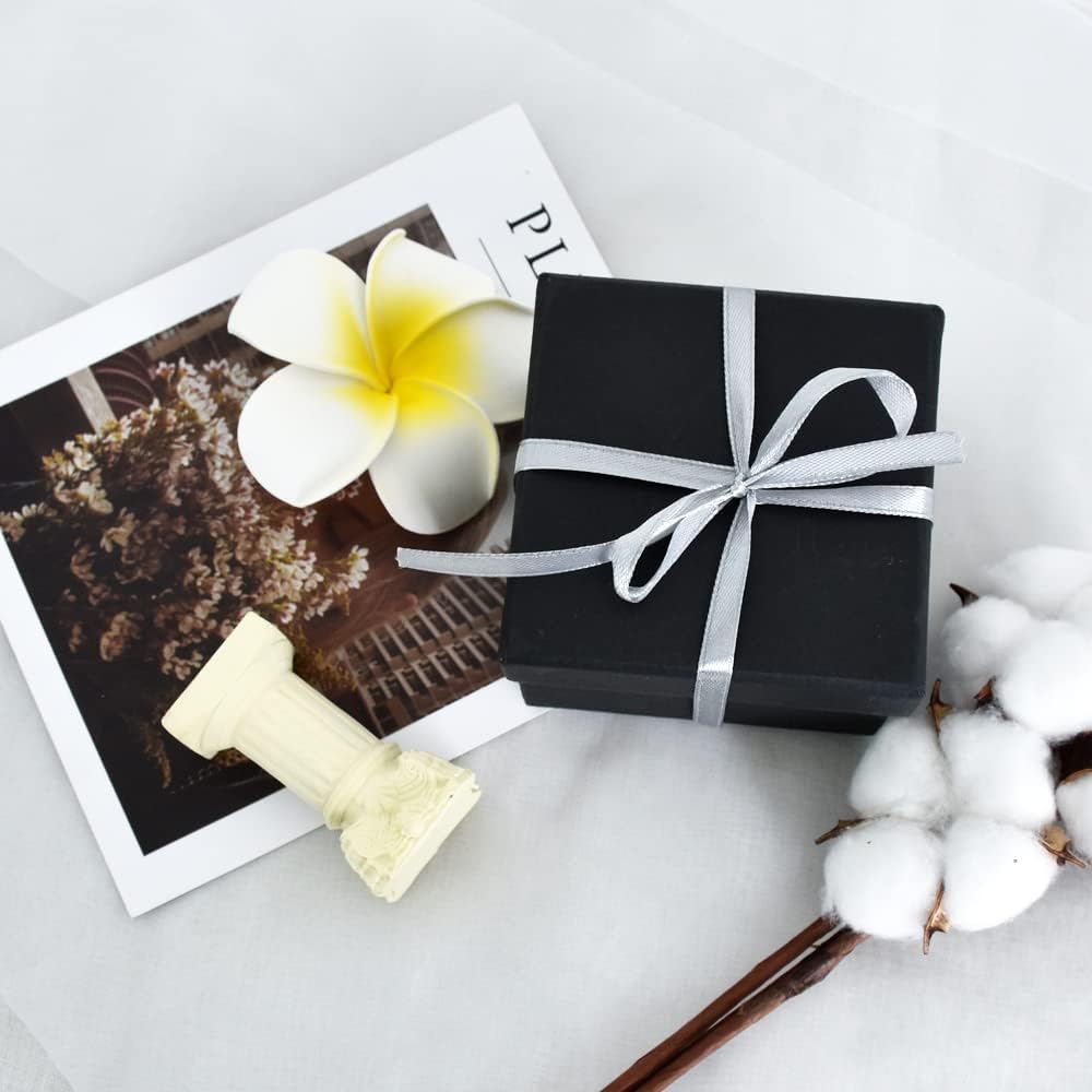 TONIFUL 1/4 Inch x 100yds Silver Satin Ribbon, Thin Solid Color Satin Ribbon for Gift Wrapping, Crafts, Hair Bows Making, Wedding Party Decoration, Invitation Cards, Floral Bouquets