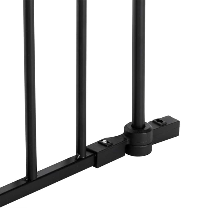 Bonnlo Tall Gate One-Panel Extension, Black