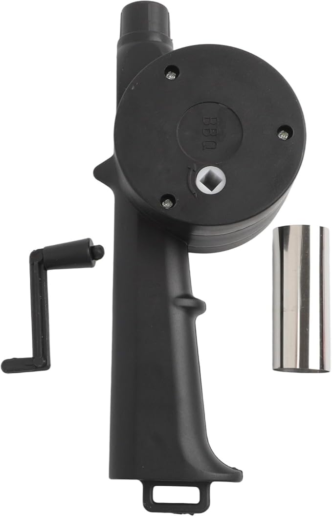 Manual Bellows for Barbecue, Handheld Air Blower Fire Starter, Portable Outdoor Charcoal Combustion Tool for Camping and Backyard Grill(Manual blowers)
