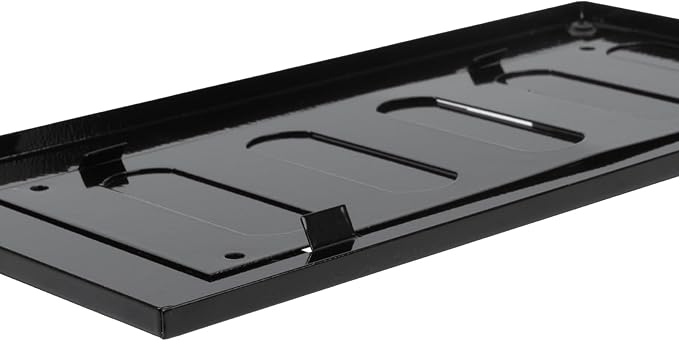 Vent Systems 8" x 4" Inch (Outer Dimensions) Metal Air Vent Grille - Black Adjustable Register Vent Cover - Open/Close Air Supply Intake Wall Vent - Heating/Cooling Ceiling Grille for House, Garage