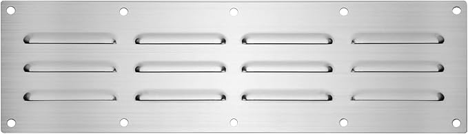 Stanbroil Stainless Steel Venting Panel for Grill Accessory, 15" by 4-1/2"