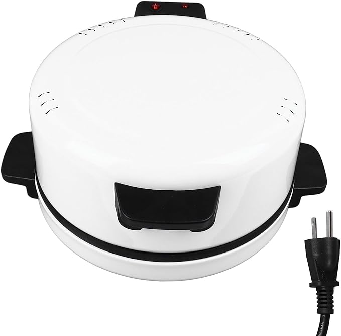 2000W Electric Pizza Oven Outdoor Indoor Portable 12 Inch Countertop Pizza Maker Steak Machine Toaster (US Plug 110V)