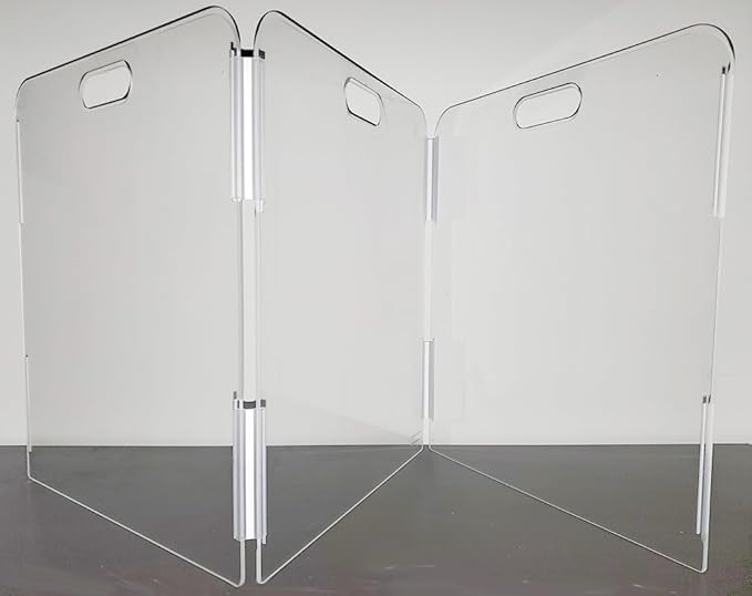Pet Barrier (3-Panel) | Free-Standing Pet Gate | Foldable | Protect Your Indoor Living Spaces, Decorations, and Important Items from Pets | Made in The USA