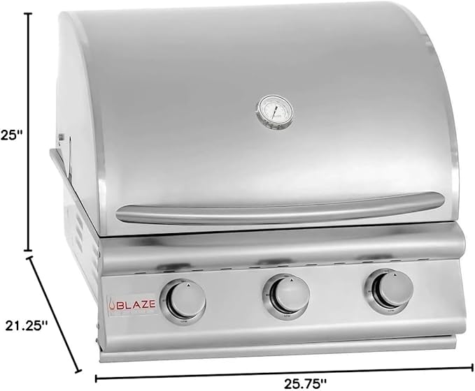 4 Burner Blaze Grill (32”) NAT GAS