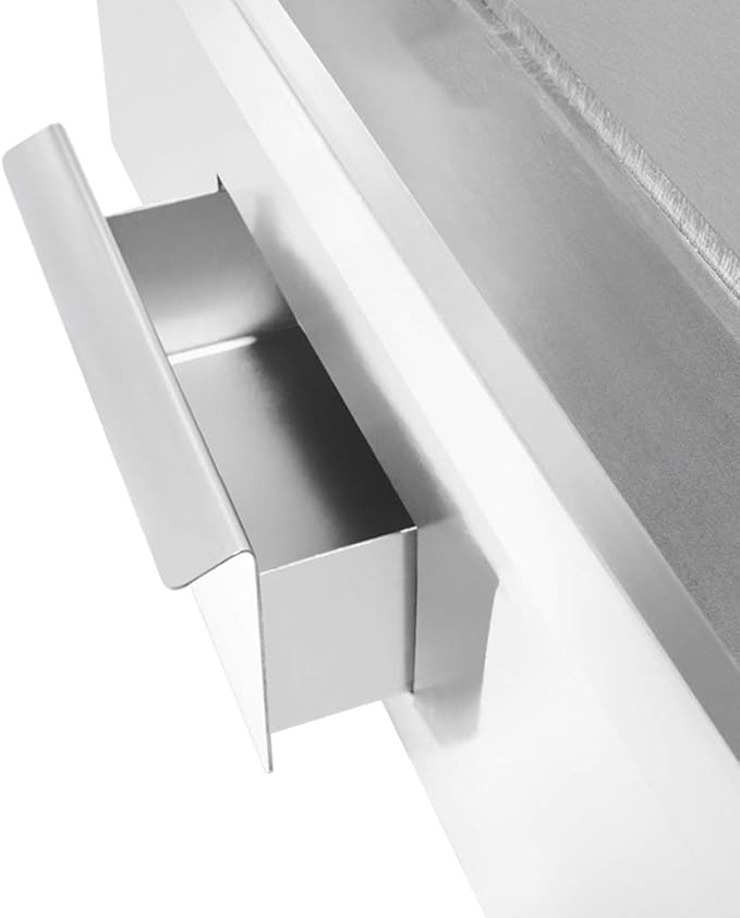 ALDKitchen Flat Top Griddle | Teppanyaki Grill with Dual Thermostat | No plug | 110V (24.25’ x 17.59’)