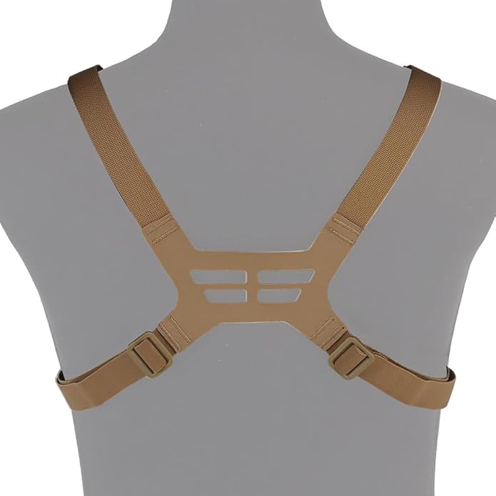 FoldPanel Tactical Chest Vest Pouch Set, Chest Rig Phone Mount as 4.7-6.7" Phone Plate Carrier Accessory with Pouch Cover