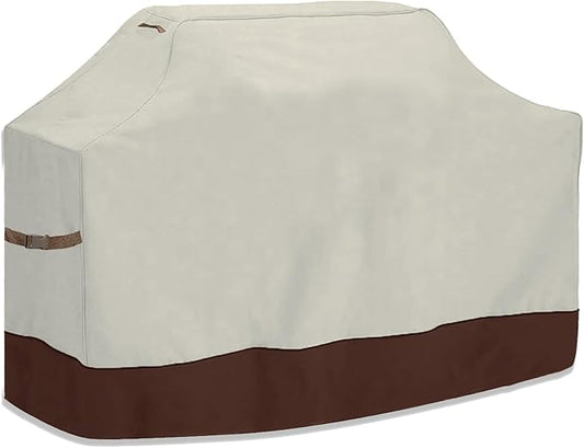 Grill Cover 58 inch, Waterproof BBQ Cover for Outdoor Gas Grill, Compatible with Weber Genesis II, LX 300 Series and Genesis 300 Series, Fade Resistant, Compared to 7130