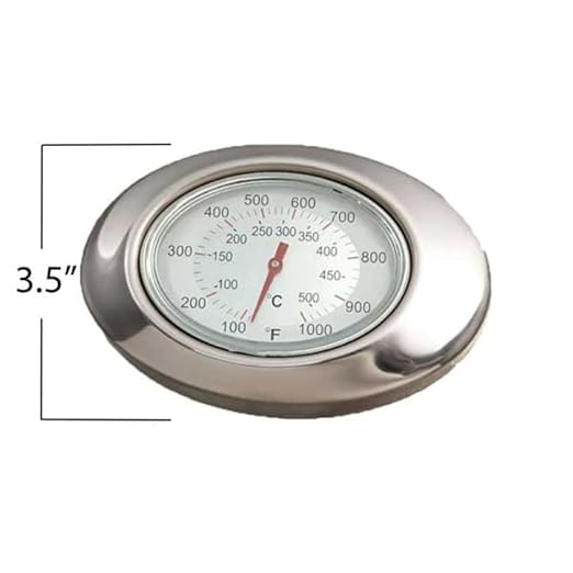 BBQ Grill Compatible with American Outdoor Grills Thermometer DIY23305