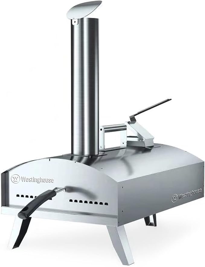 Westinghouse Wood Pellet Artisan Outdoor Pizza Oven -Stainless Steel Portable Pizza Ovens,Wooden Pellet