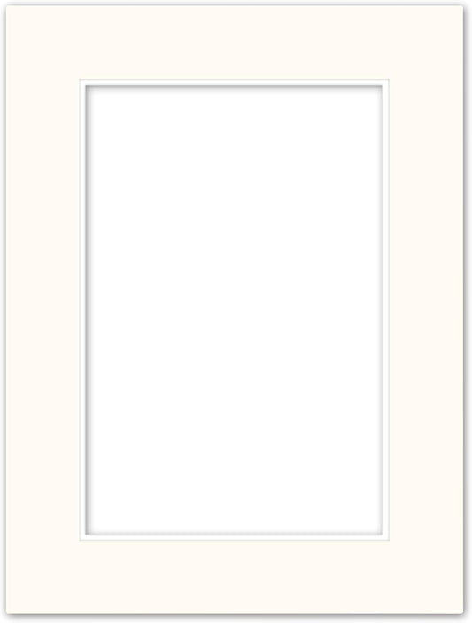 Poster Master Off White Matboard – 4-Ply Acid-Free Picture Mat Board with 45° Beveled Cut, Made in USA, Custom Cut to Any Size, 1/16" Thickness for Framing & Displays