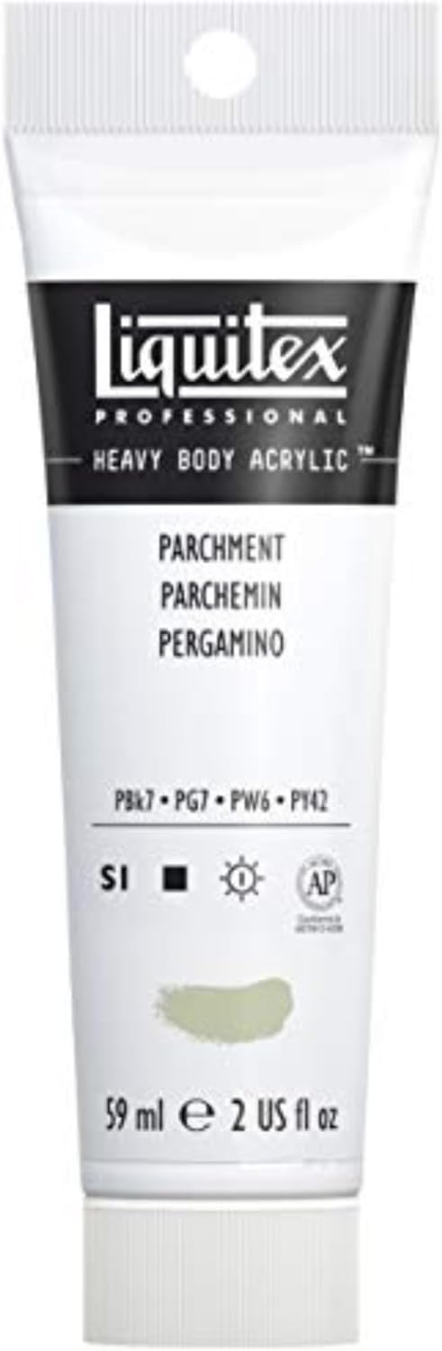 Liquitex Professional Heavy Body Acrylic Paint, 2-oz (59ml) Tube, Parchment