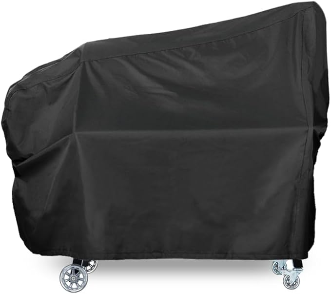 ZJYWSCH Grill Cover for RecTec Flagship 1100 1600 RT-700 RT-1250 RT-680 Wood Pellet Grill Smoker Outdoor Waterproof for Rec Tec 680 700 1250 1600 Pellet Grill Cover Heavy Duty
