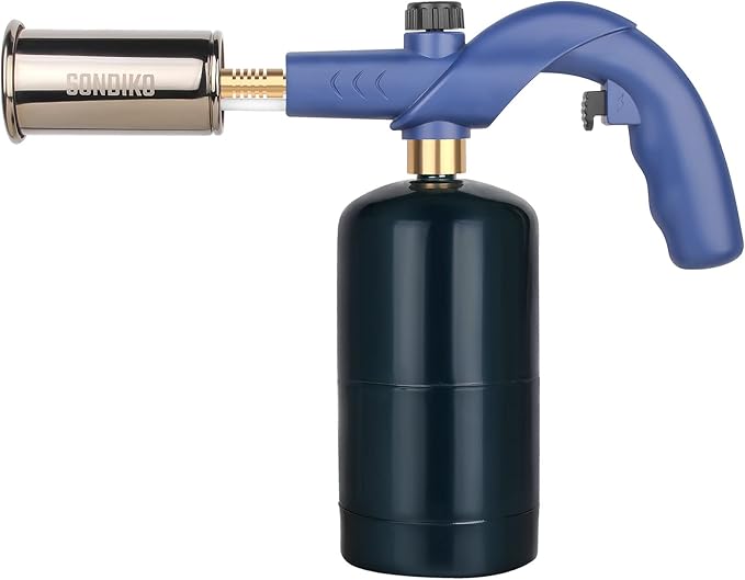 Propane Torch Weed Burner，Weed Torch - Flame Thrower Fire Gun Grill Gun, Blow Torch，Charcoal Lighter Campfire Starter