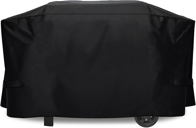 ZJYWSCH Grill Cover for Weber Slate 28" Griddle Outdoor Waterproof 600D Heavy Duty Webber Slate 28 inch Flat Top Rust-Resistant Griddle Grill Cover with Straps