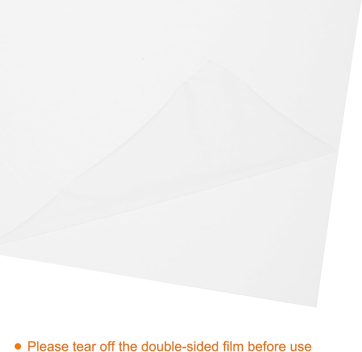 uxcell 4Pcs A4 Gel Light Lighting Filter Overlay Transparent Color Correction Plastic Vinyl PVC Sheets Photography Television Clear,0.2mm